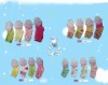 Wholesale 2011 100% cotton with spandex fashion baby girl short socks