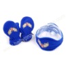 Wholesale Polar Fleece Baby Ear Warmer And Glove Set Model:RE1118