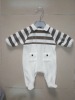 Wholesale black/white baby suit