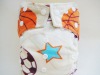 One Size Snap Closure Pocket Diaper - Fun Print Snap