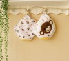 Wholesale 2011 summer mom and bab baby clothing 100% cotton embroider boy training pants 2pcs