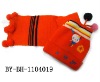 Wholesale baby hat&scarf&gloves suit