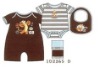Wholesale baby gift/baby romper/3pcs baby set/baby suit