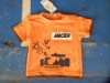 Wholesale High Quality 100%COTTON kids short sleeve round neck t-shirt