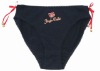baby's brief (underwear) with red bibbon tape an print (LB1232)