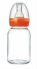 Wholesale high borosilicate glass baby bottle borosilicate glass feeding bottle