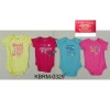 Wholesale Baby rompers stock/closeout child jumpers/overstock baby wear/pantywaist stock/baby union suit overstock(KBRM-0091)