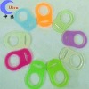 Different Colors Of Silicon Baby Pacifier Ring