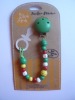 Wholesale wooden pacifier chain,