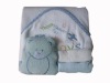 Wholesale baby hooded towel sets/baby garment/baby gift sets