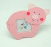 Wholesale wooden funny pig baby photo frame