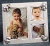 Wholesale silver plating baby photo frame