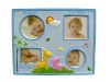 Wholesale Polyresin resin photo frame,picture frame with bear baby figurine for gift and decoration