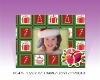 Wholesale Handmade wooden magnet frame Xmas gift for baby