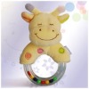 Wholesale Baby Giraffe Rattle with Hang Card