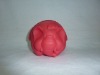 Wholesale 4 inch plastic soft plastic animal squeaky toy elephant