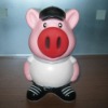 Wholesale plastic novelty coin bank