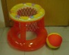 Wholesale inflatable baby toy --basketball stand and ball