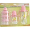 Wholesale baby feeding bottle & milk powder bottle and 1pc plastic tong set