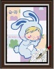 Wholesale baby oil painting- Chinese Zodiac-Rabbit