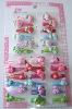 Wholesale baby hair accessories set with bow