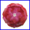 Baby Peony Rhinestone Hair Flower Hair Accessory