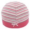 Wholesale 100% striped organic cotton baby hat