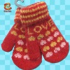 baby mittens,fingerless mittens,mittens pattern NLKG(611)