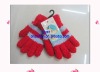 Wholesale child knit glove/cashmere glove/child magic glove