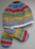 Wholesale baby knitted hat,mitten 2 pcs set