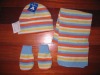 Wholesale 3pc knitted set-baby size