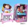Wholesale 12 inch baby doll stroller
