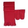 Wholesale Baby's fleece set (scarf mitten)