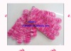 Wholesale child knit glove/feather yarn glove/child magic glove