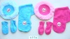 Wholesale baby hat+scarf+mitten