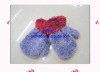 Wholesale child knit glove/feather yarn glove/child magic glove