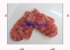 child knit glove/feather yarn glove/child magic glove
