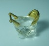 Wholesale mini and lovely crystal baby stroller figurines,crystal models