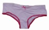 Wholesale baby's underwear (brief) with red binding and bow