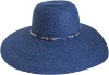 Wholesale lady's summer beach paper straw hat