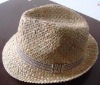 Wholesale fashionable fedora straw hat