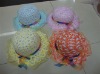 Wholesale straw hat natural paper straw hat