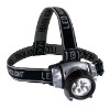 Wholesale 3 Straw Hat LED & 2 Red LED Headlight