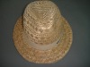 Wholesale straw fedora hat straw hat paper hat