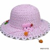 Wholesale Custom made fitted sun straw hat