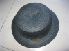 Wholesale black summer straw hats