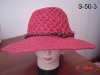 Wholesale Crochet twisted paper hat ,straw hats, fashion hats