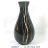 Wholesale Black wooden vase