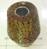 wooden vase