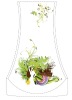 Wholesale 2011 newest plastic folding vase